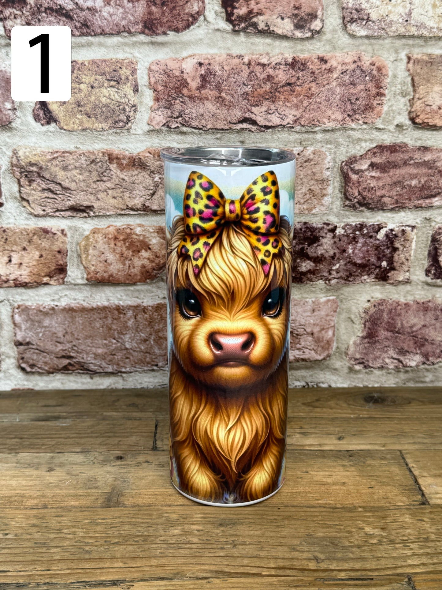 Highland Cow 20oz Tumbler