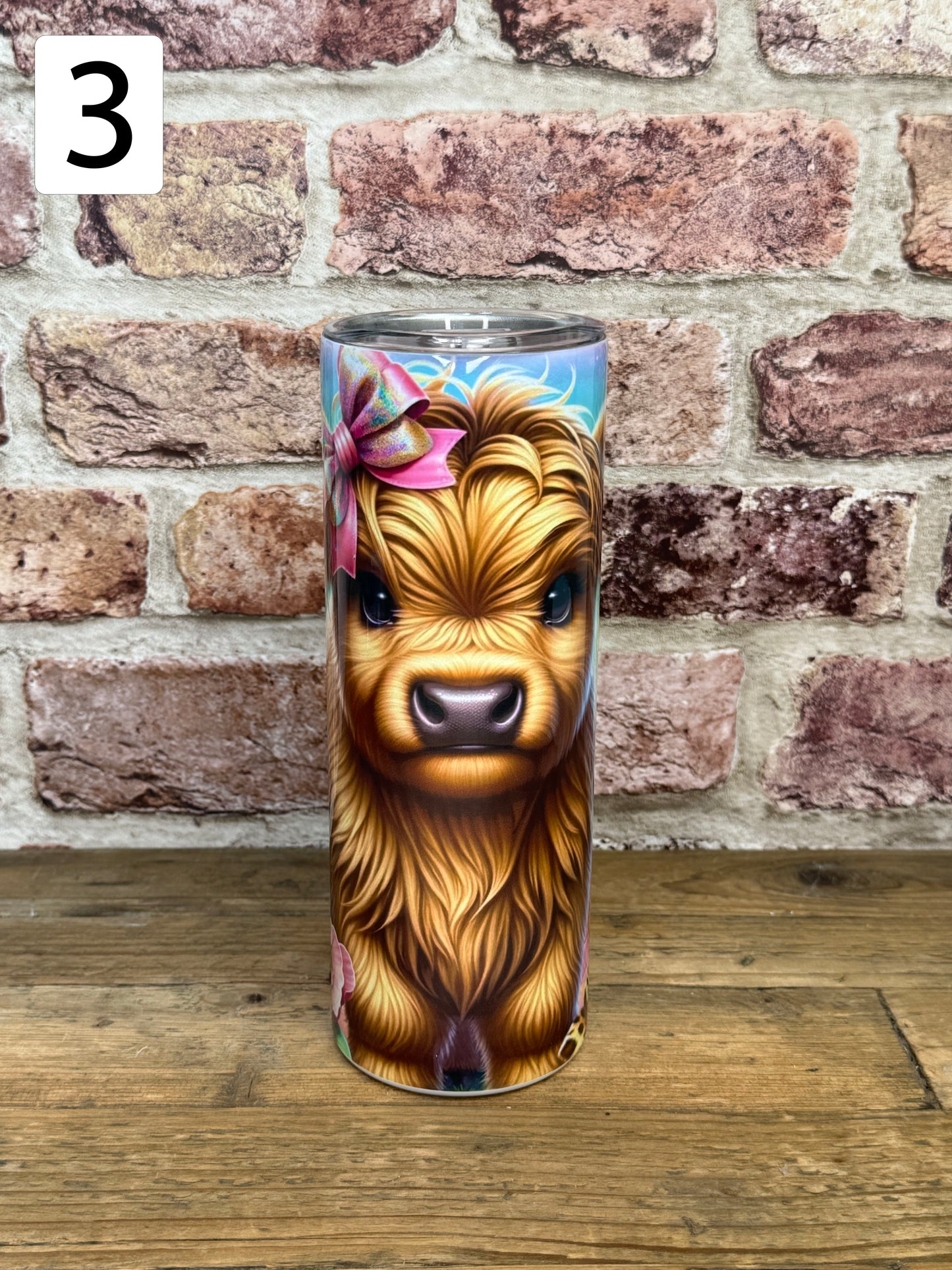 Highland Cow 20oz Tumbler